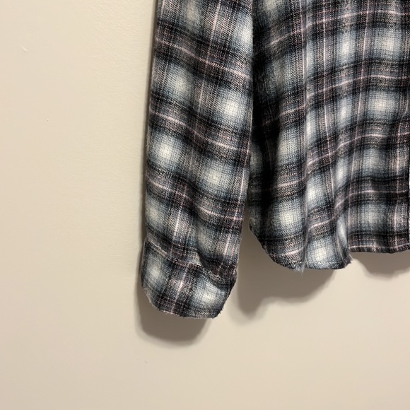 Flannel blouse - Picture 2 of 3